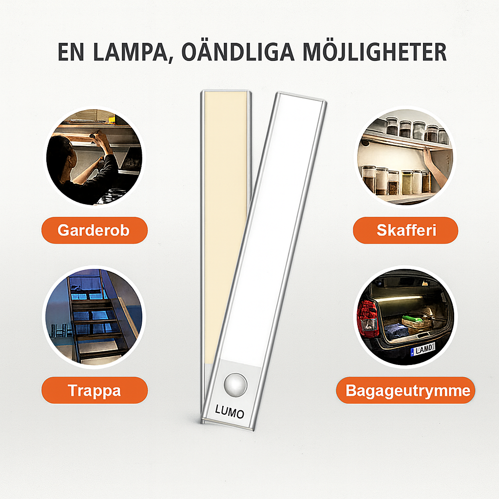 LUMO LED Ljuslist
